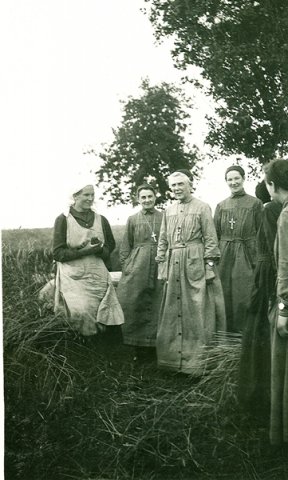 1927 Przy żniwach,  Pniewy